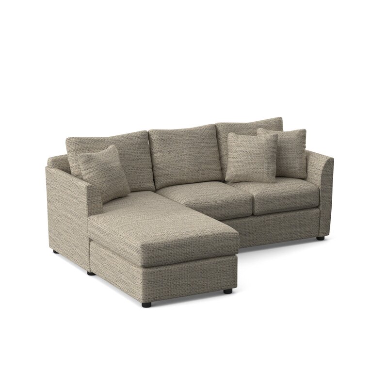 Wayfair Custom Upholstery™ Cecelia 2 - Piece Upholstered Sectional ...